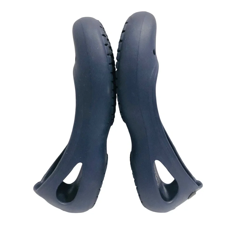 Crocs Kadee Ballet Flats Shoes Slip On Navy Minimalist Cutout Beach Womens 9 - Picture 5 of 9